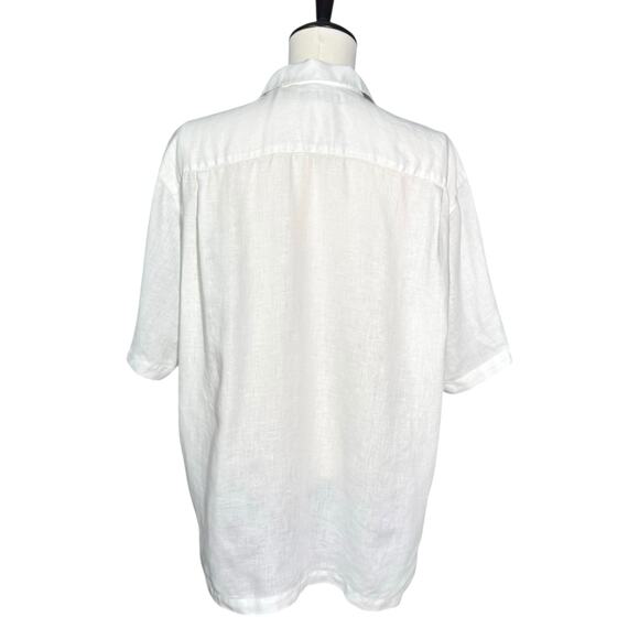 Tommy Bahama | Men | 100% Linen Floral Bird Paradise Button Up Camp Shirt | XL - Picture 3 of 9